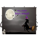 halloween photo booth backdrop night moon backdrop for picture 8x6 photography background for baby shower photo props scary