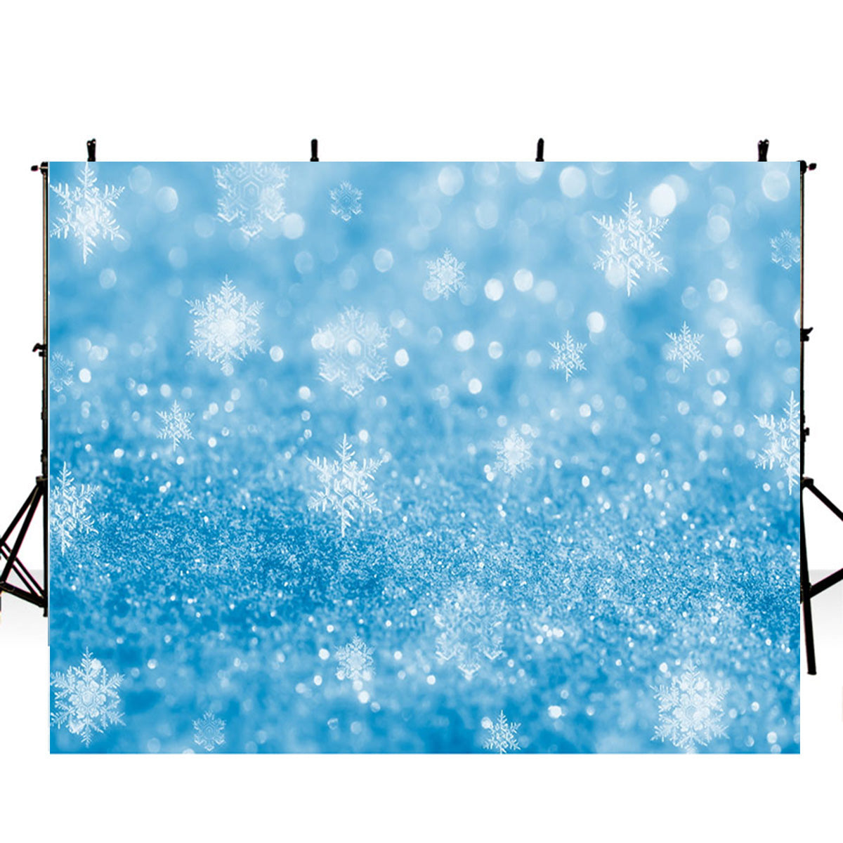 winter wonderland photo backdrop 12ft winter photography backdrop snowflake photo booth props sparkle christmas winter snowflake photo background for picture