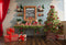 merry christmas photo backdrop christmas trees 8ft photography background interior large photo booth props Merry Xmas backdrops gifts for kids