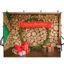 merry christmas photo backdrop christmas trees 5ft photography background interior large photo booth props Merry Xmas backdrops gifts for kids