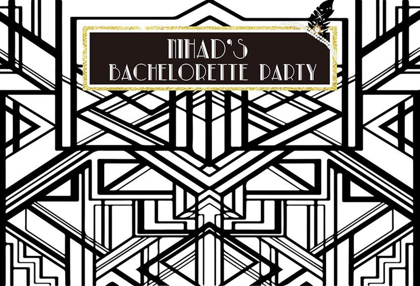 black and white photo backdrops Bachelorette party customized birthday photo booth props for woman birthday photo backdrop background for photo happy birthday