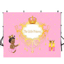 8x6ft Happy birthday photo backdrops birthday banner photo booth props little princess background pink backdrops newborn birthday photo backdrop baby shower background for photo happy birthday