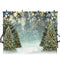 Bokeh Shine Photography Backdrops Glitter Christmas Tree Background Backdrops Snow Forest Winter Props Xmas Vinyl photo Backdrop