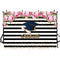 Bachelor Cap background high school photo booth props 2019 graduation banner photo backdrop black white stripes photo backdrop summer tropical vinyl background elementary graduation photo props for teenage