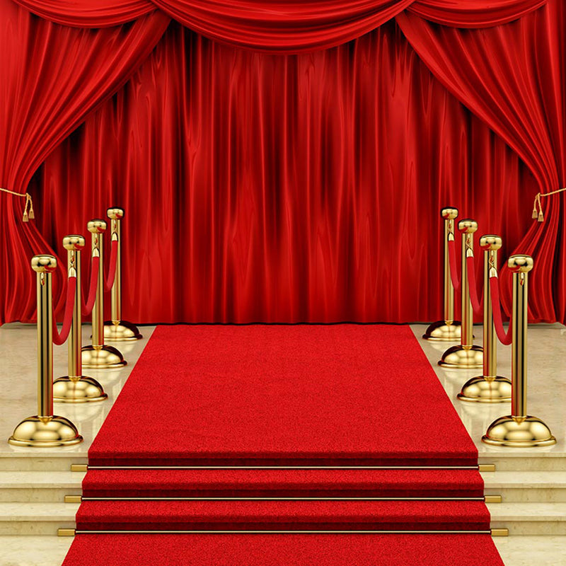 red carpet photo booth props 10ft Hollywood star backdrop for picture ...