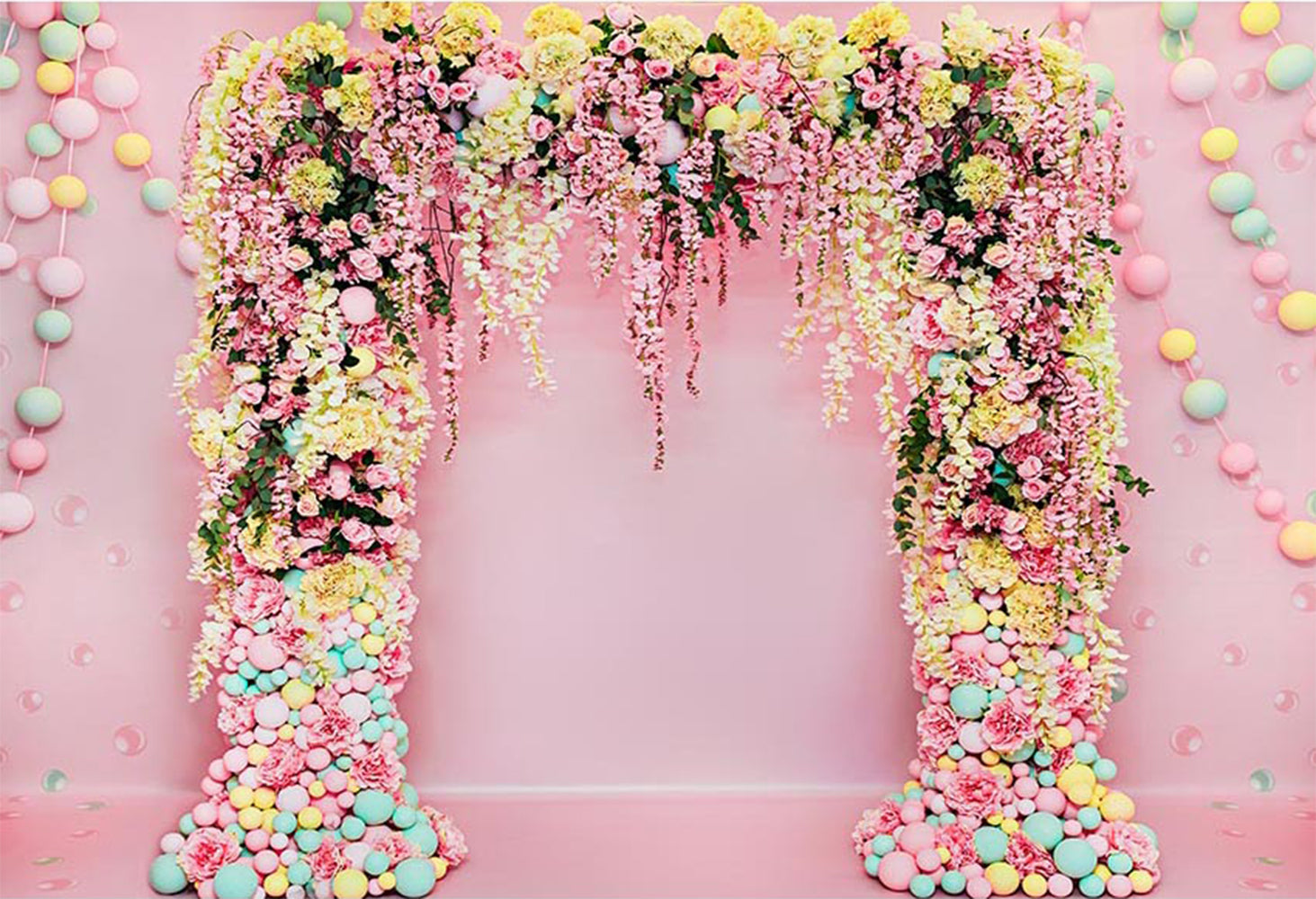 tea party photo backdrop door flowers backdrops for photography romantic photo backgrounds wedding photo booth props tea party backdrop for birthday party