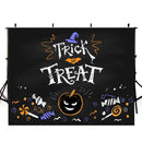 halloween photo booth backdrop trick or treat Halloween black backdrop for picture Haunted House photography background halloween moon photo props party