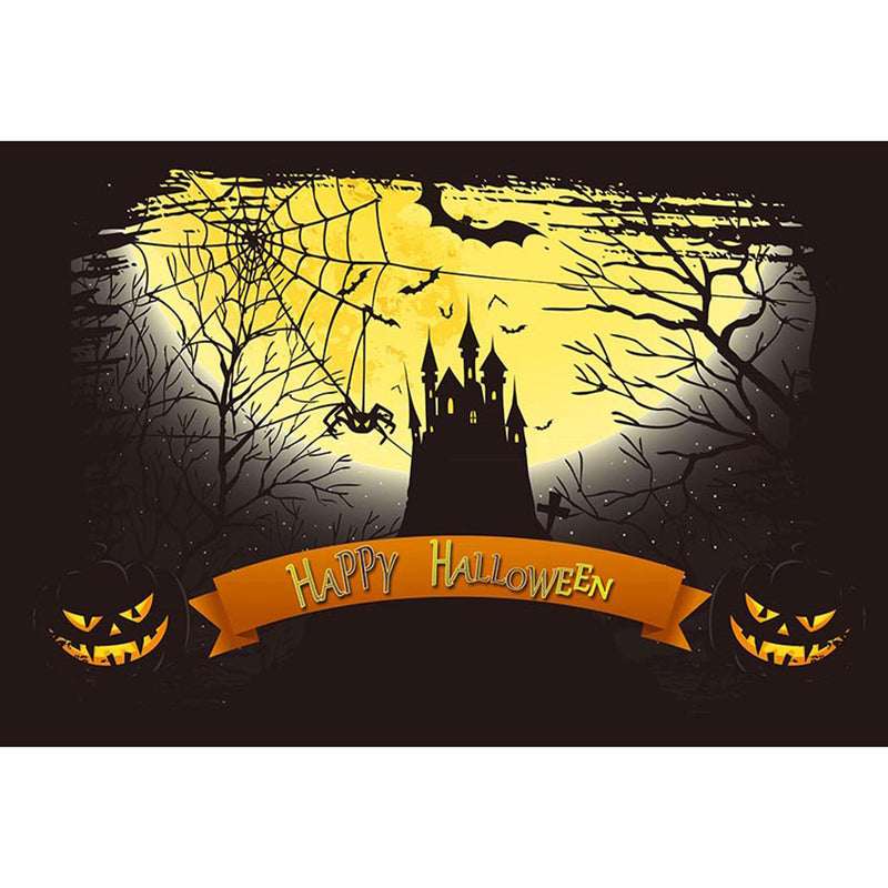 halloween graveyard photo booth backdrop ghost black backdrop for picture night moon photography background tombstone bats photo props scary