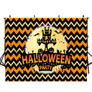 halloween banner photo booth backdrop for child backdrop for picture Pumpkin Lantern photography background for kids photo props