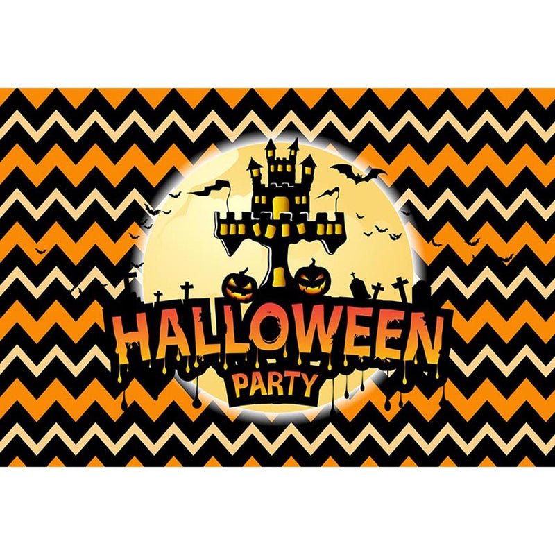 halloween banner photo booth backdrop for child backdrop for picture Pumpkin Lantern photography background for kids photo props