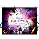 8ft halloween party photo booth backdrop red black banner backdrop for picture Pumpkin Lantern photography background ghost photo props for kids