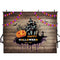 12ft halloween graveyard photo booth backdrop wood floor backdrop for picture night moon photography background tombstone bats photo props scary