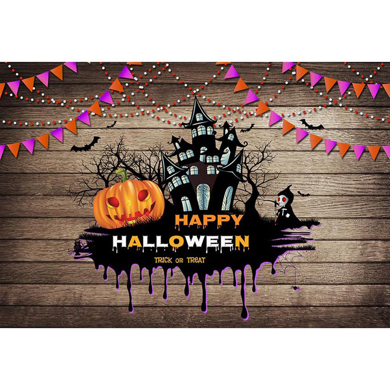 12ft halloween graveyard photo booth backdrop wood floor backdrop for picture night moon photography background tombstone bats photo props scary