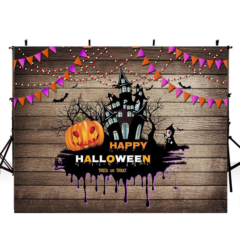 12ft halloween graveyard photo booth backdrop wood floor backdrop for picture night moon photography background tombstone bats photo props scary