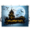 12ft halloween large banner photo booth backdrop for child backdrop for picture Pumpkin Lantern 110ft photography background for kids photo props