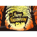 10ft halloween party photo booth backdrop banner backdrop for picture Pumpkin Lantern photography background ghost photo props for kids