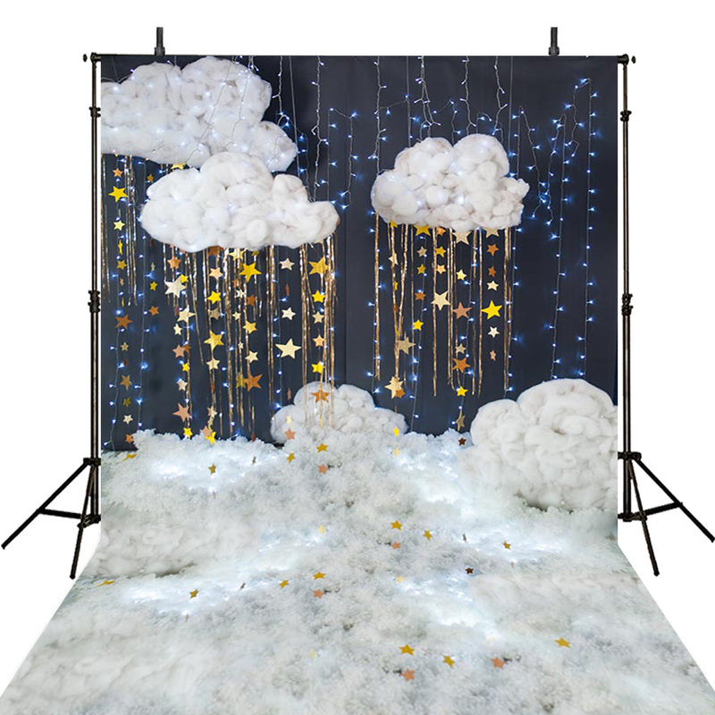 photo booth backdrop stars backdrops customized photo backdrop twinkle twinkle little star photo backdrop for girls background for photography 6x9ft clouds backdrops for photographers kids birthday party photo backdrop vinyl moon