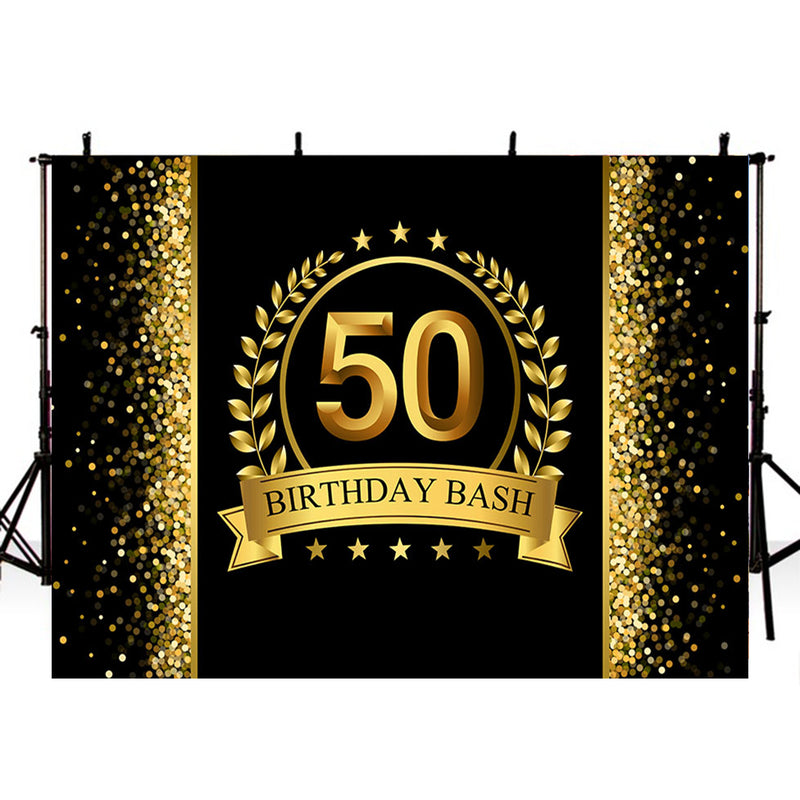 photo booth backdrop birthday 50th birthday backdrop birthday backdrop black birthday backdrop black and gold background birthday photography background for 50 birthday party