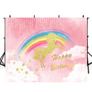 photo booth backdrop girl birthday 7x5 photo backdrop rainbow photo backdrop unicorn birthday background unicorn birthday party backdrops unicornio