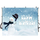 photo backdrop snowman 8x6 christmas photo backdrop with snow 5 x 7 snowman photo backdrop happy birthday photo background snowflake photo booth props snow white