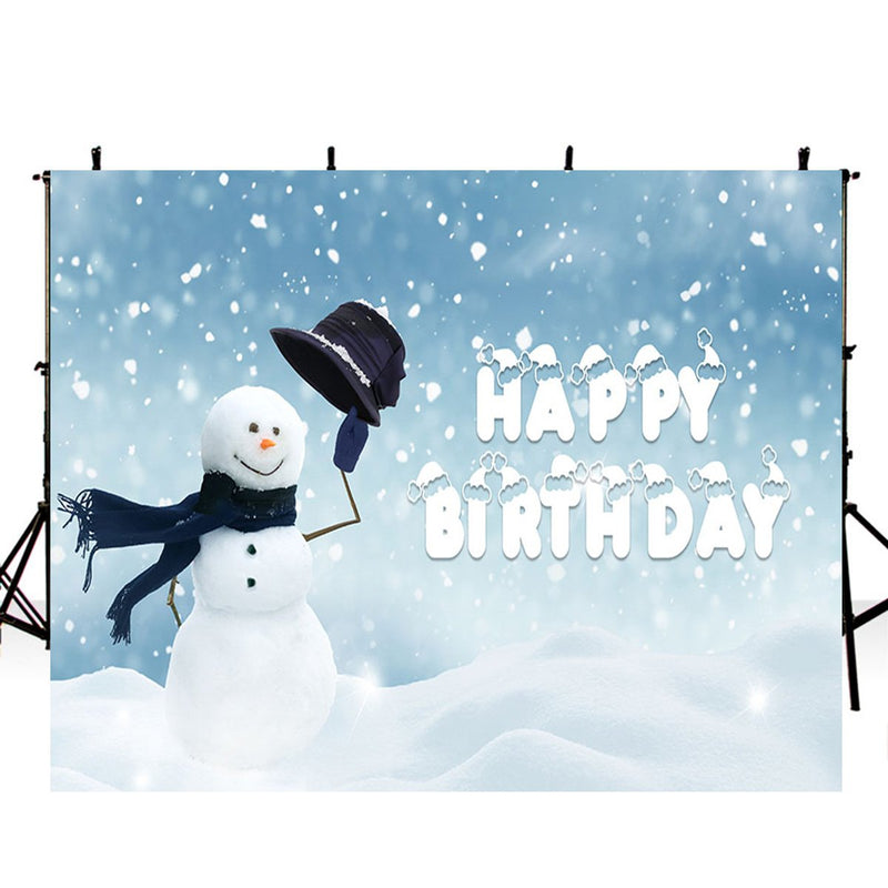 photo backdrop snowman 8x6 christmas photo backdrop with snow 5 x 7 snowman photo backdrop happy birthday photo background snowflake photo booth props snow white