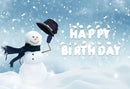 photo backdrop snowman 8x6 christmas photo backdrop with snow 5 x 7 snowman photo backdrop happy birthday photo background snowflake photo booth props snow white