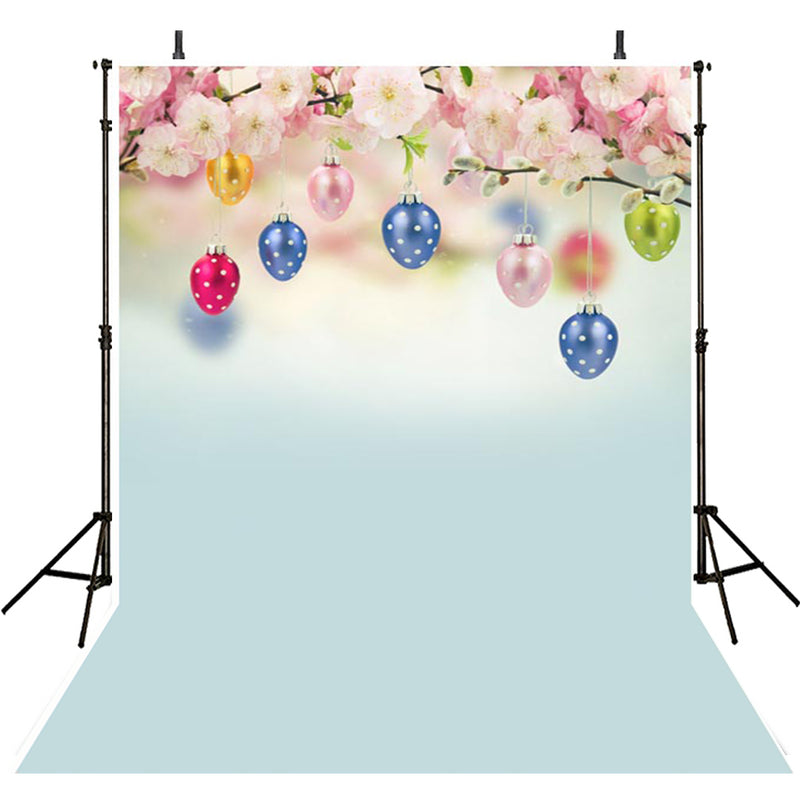 happy easter photo backdrops spring photography vinyl backdrops easter eggs for girls colorful eggs backdrops sky easter themed photo background 8x6 easter religious photo booth backdrop easter church photo booth props