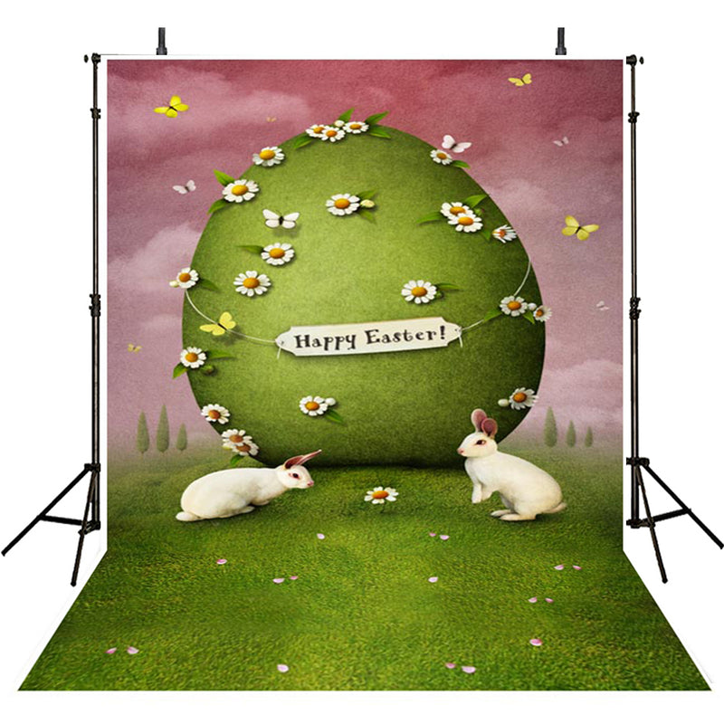 happy easter photo backdrops spring photography vinyl backdrops easter eggs for girls colorful eggs backdrops rabbit sky easter themed photo background easter religious photo booth backdrop easter church photo booth props