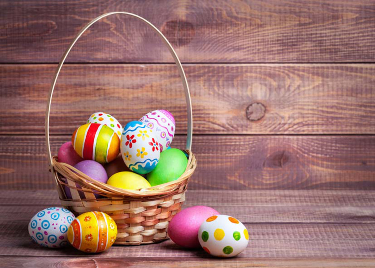 happy easter photo backdrops 10x8 wood floor photography vinyl backdrops easter eggs for kids easter themed photo background basket easter grass photo booth props easter religious photo booth backdrop