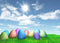 happy easter photo backdrops spring photography vinyl backdrops easter eggs for girls 7x5ft colorful eggs backdrops sky easter themed photo background easter religious photo booth backdrop easter church photo booth props