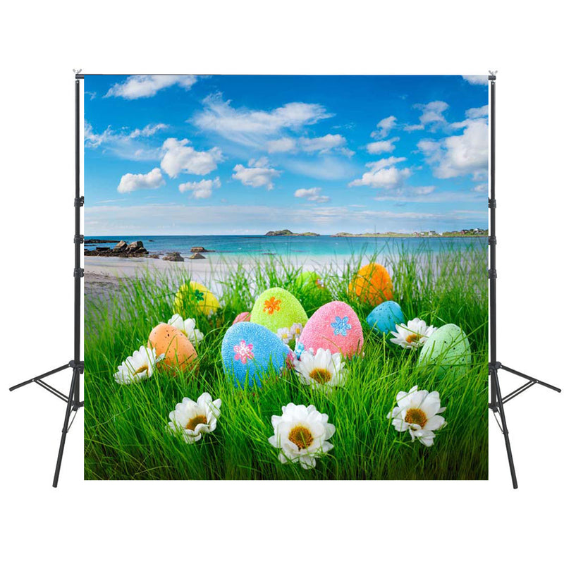 8x8ft christian easter backdrops for photography vinyl background easter island photo backdrops happy easter eggs backgrounds religious photography backdrops easter theme party photo props for kids photo backgrounds spring