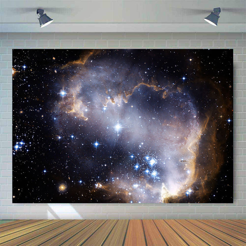 Galaxy Space Backdrop, Birthday Photo Backdrop,Outer Space,Milky Way Backdrop,Celestial Nebula,Astronomy Party Photo Backdrop
