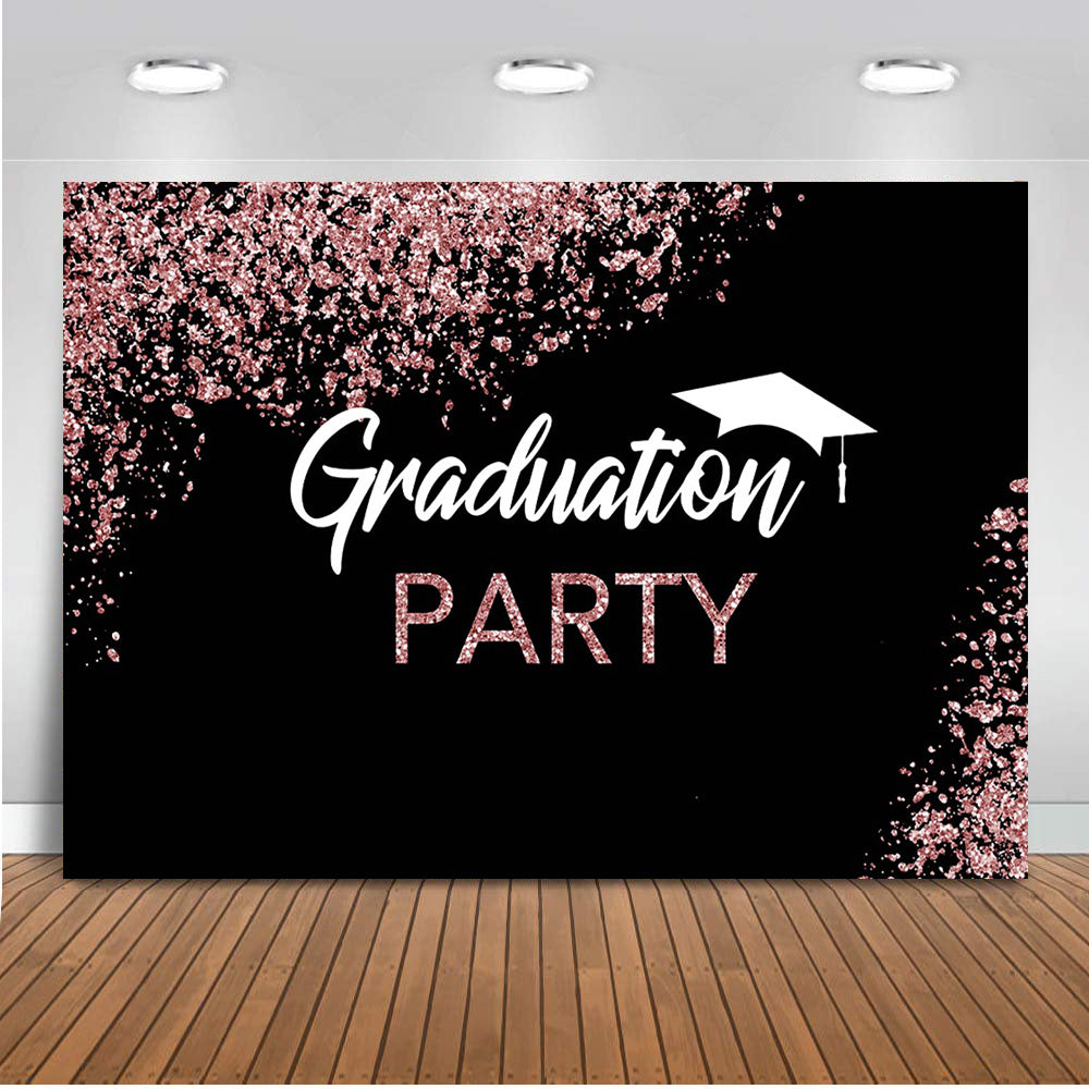 Graduation Party Backdrop for Photography Birthday Prom Background for ...