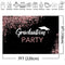Graduation Party Backdrop for Photography Birthday Prom Background for Photo Booth Studio Glitter Congratulation Parties