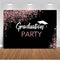 Graduation Party Backdrop for Photography Birthday Prom Background for Photo Booth Studio Glitter Congratulation Parties