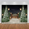 Fondo de tienda de regalos de Navidad, corona, accesorios de estudio fotográfico, juguete de Año Nuevo, papel tapiz de Papá Noel, decoración de fiesta familiar 