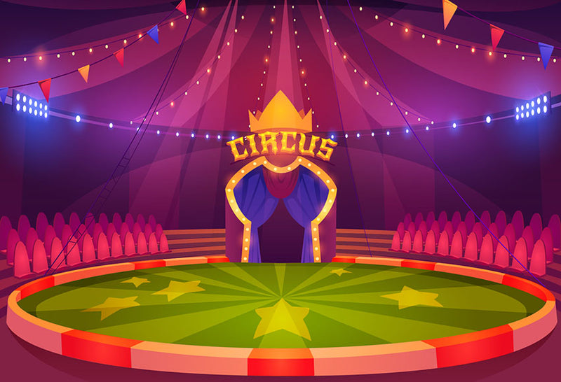 Circus Carnival Big Top Tent Baby Shower 