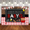 Photography Background Rustic Wood BBQ Baby Shower Party Barbecue Theme Picnic Party Kids Newborn Backdrop Photo Studio