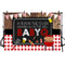 Photography Background Rustic Wood BBQ Baby Shower Party Barbecue Theme Picnic Party Kids Newborn Backdrop Photo Studio