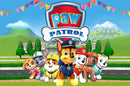Customize Paw Patrol Birthday Party Photography Backdrops Chase Zuma Party Banner Backdrop For Photography Background For Photo Studio