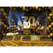Customize Birthday Photo Background Happy 40th Birthday Glitter Golden Points Adult Birthday Party Dessert Table Backdrop Photo Backdrops
