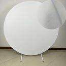 Personalize Pooh Round Backdrop Boys Birthday Circle Background Light Blue Table Banner Covers