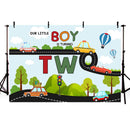 Transportation Photography Background Cartoon Road Cars Traffic Kids Boys