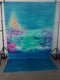 Ocean Photography Backdrop Baby Shower Under the Sea Ariel Princess Little Mermaid Rocks Corals Photo Studio Backdrop Background