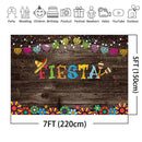 Fiesta Birthday Party Backdrop Mexican Fiesta Themed Birthday Photo Booth Background Summer Luau Pool Backdrops Decor