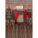 Photography Backdrops Christmas backdrop Decoration Birthday Party Fotografia Photo Backgrounds Christmas fireplace