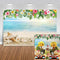 Tropical Beach Photography Backdrop Hawaii Summer Birthday Luau Party Photo Background Baby Shower Banner Backdrops