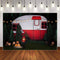 Door Photography Background Pine Tree Lights Fire Child Birthday Party Backdrop Photophone Photo Studio Props
