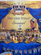 Baby Shower Photography Backdrop Crowned Royal Prince Vinyl Background Gold and Blue Curtain Newborn Birthday Party