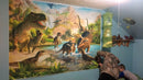 Dinosaur World Party Photography Backdrops Jurassic Park Cartoon Wall Background for Photo Birthday Props Island